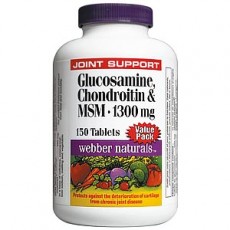 글루코사민(무염),콘드로이친,MSM 1,300mg 120정(관절염)